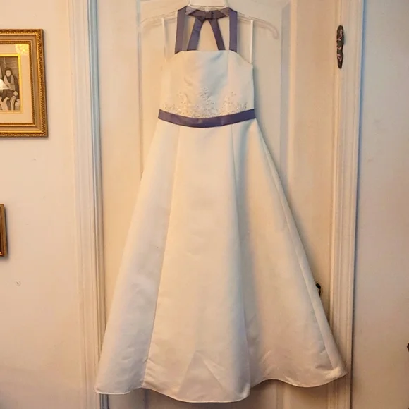 sachin and babi light blue dress Eden Rose  JardinVue
